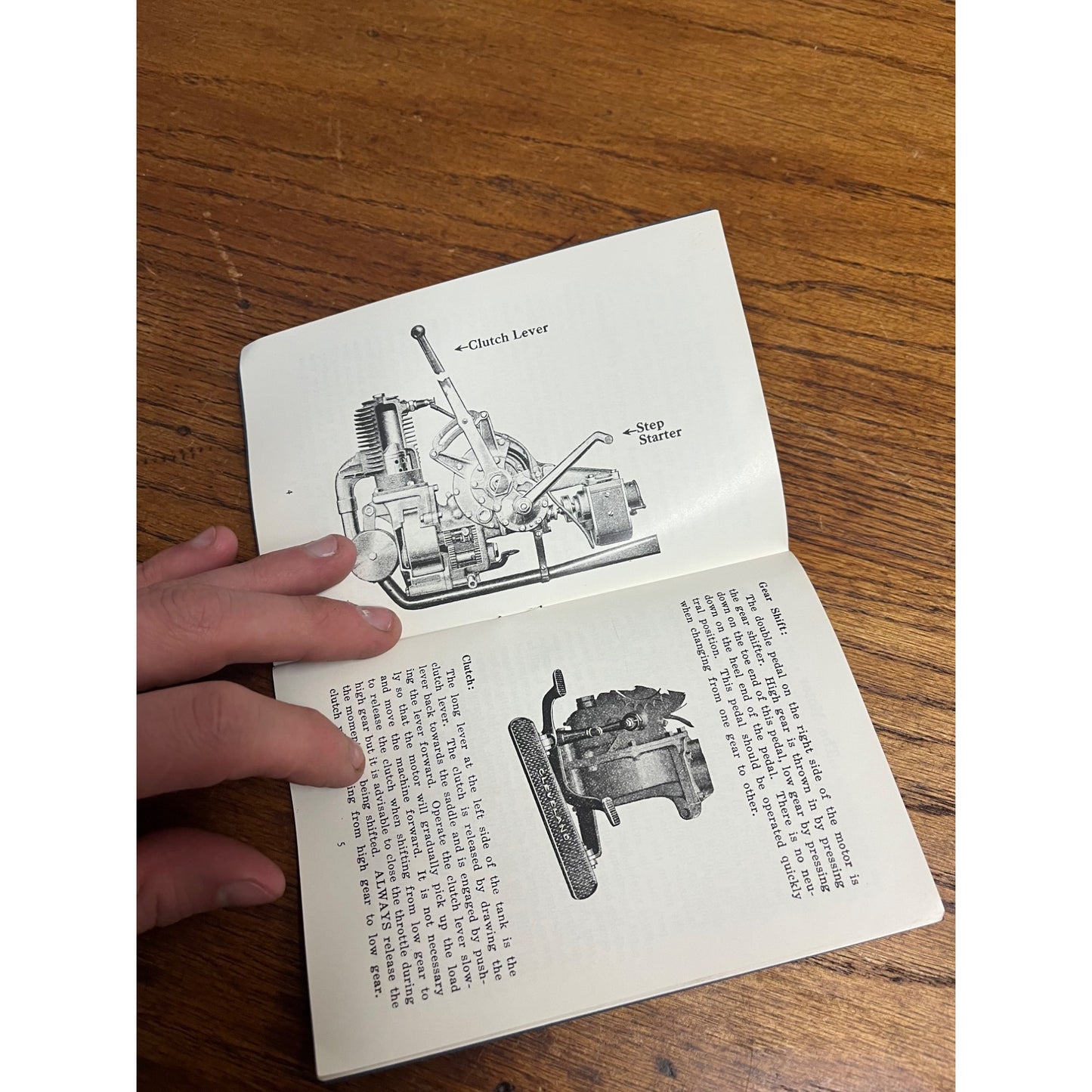 RARE Vintage 1920s Cleveland Motorcycle Mfg Co. Instruction Manual Booklet Guide