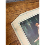 Vintage 1922 Peshtigo Auto Garage Advertsing Calendar Sign Wisconsin Wis