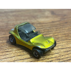 Vintage Hot Wheels Redline 1969 Sand Crab Lime Yellow - Very Good