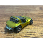 Vintage Hot Wheels Redline 1969 Sand Crab Lime Yellow - Very Good