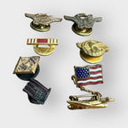 Vintage Estate Lot US Navy / Military  Lapel Pins Navy Reserve Ruptured Duck ++