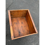 Antique 1900s The Diamond Match Co. Wooden Large Advertising Crate Zinke Fond du Lac Wis
