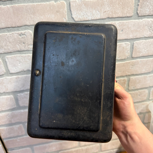 Western Electric 634A External Ringer Black Metal Box As-Is