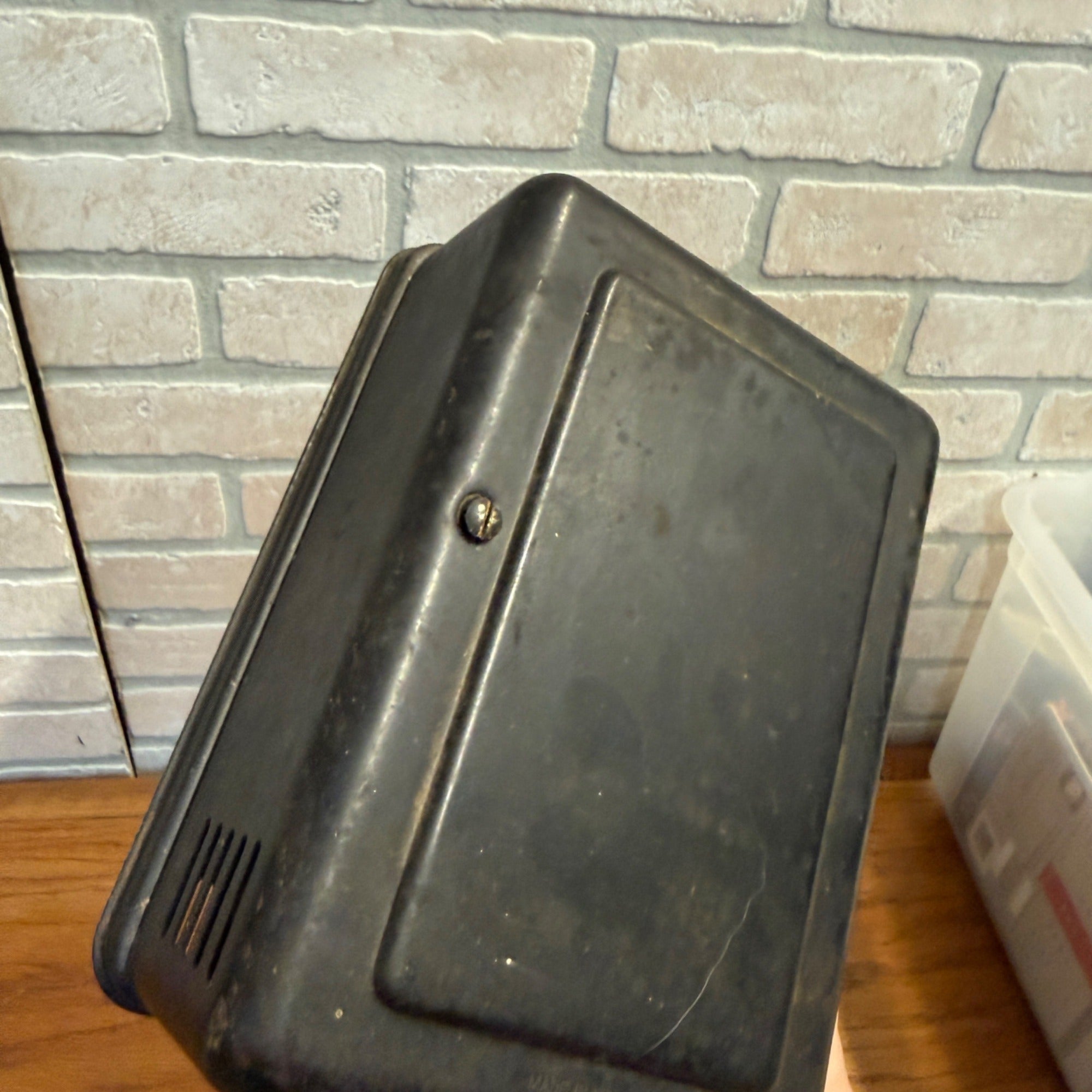 Western Electric 634A External Ringer Black Metal Box As-Is