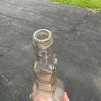 NEAT 1949 Vintage Mohawk Liqueur Liquor Whiskey Bottle Embossed Tower Shaped