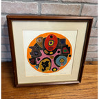 Original Artwork "Composition 43" John Culik Abstract Artist Signed (1926-2020)