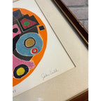 Original Artwork "Composition 43" John Culik Abstract Artist Signed (1926-2020)