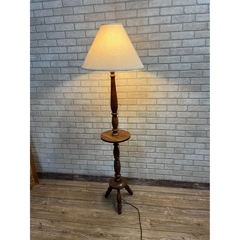 Vintage Danish Teak Mid-Century Lamp Table Stand