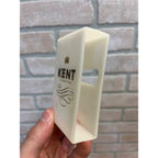 Vintage KENT Cigarettes Plastic Cigarette Pack Case Holder 3.5" x 2 3/16 x 1""