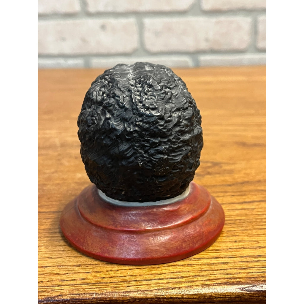 Antique Black Americana Bisque Paperweight Figural Head African American Boy