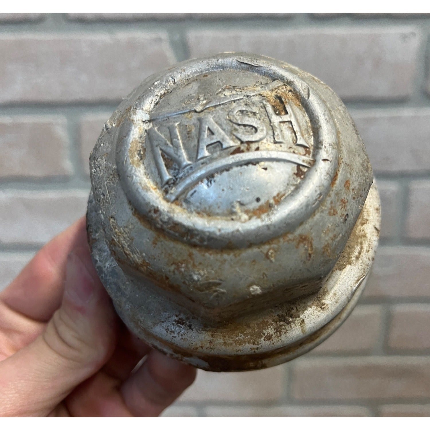 Original 1920s Nash Motor Car Automobile Thread-On Cap Grease Dust Cover
