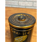 Vintage Granger Round Tobacco Tin EMPTY Liggett & Myers Pointer Dog Advertising