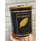 Vintage Granger Round Tobacco Tin EMPTY Liggett & Myers Pointer Dog Advertising
