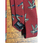 Vintage Robert Talbott Ducks in Flight Men's Luxury Neck Tie Silk Gallagher 57"