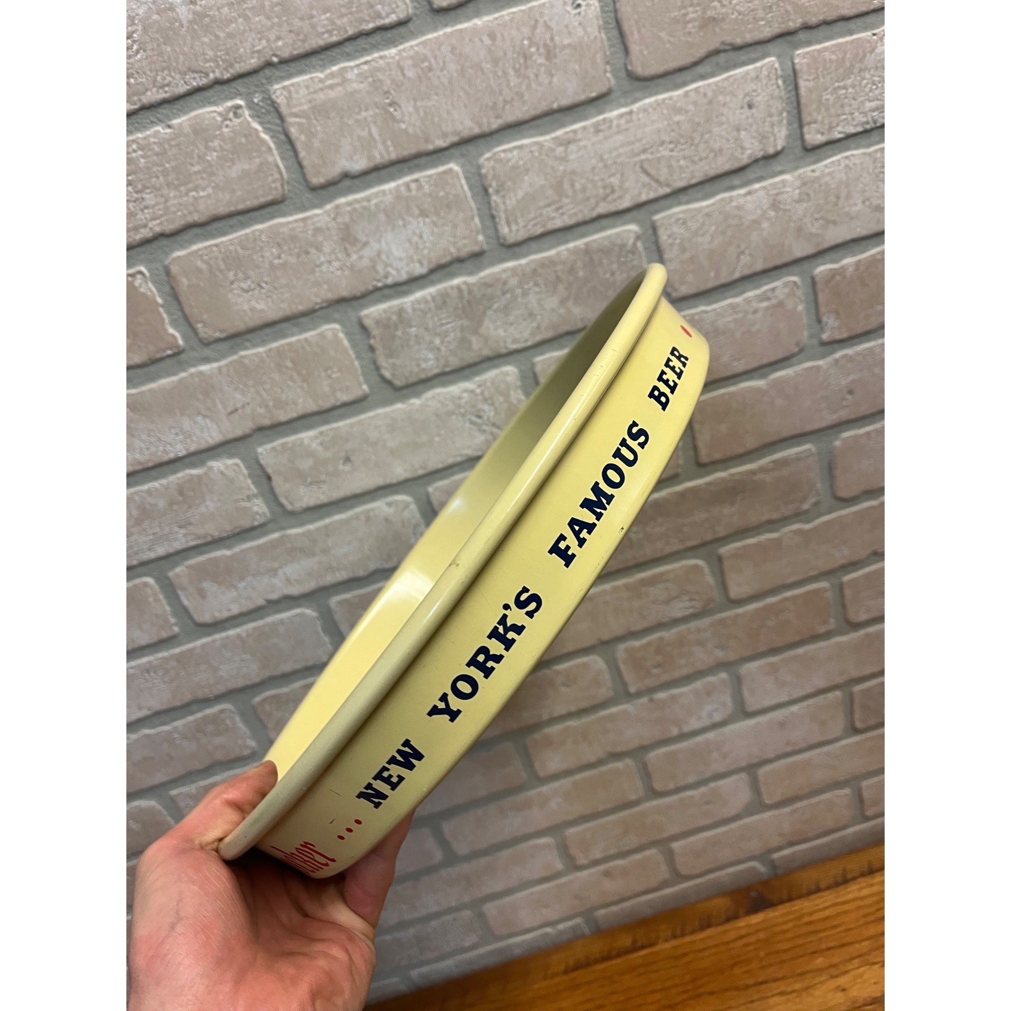 Vintage Ruppert Knickerbocker Beer Serving Tray Advertising New York