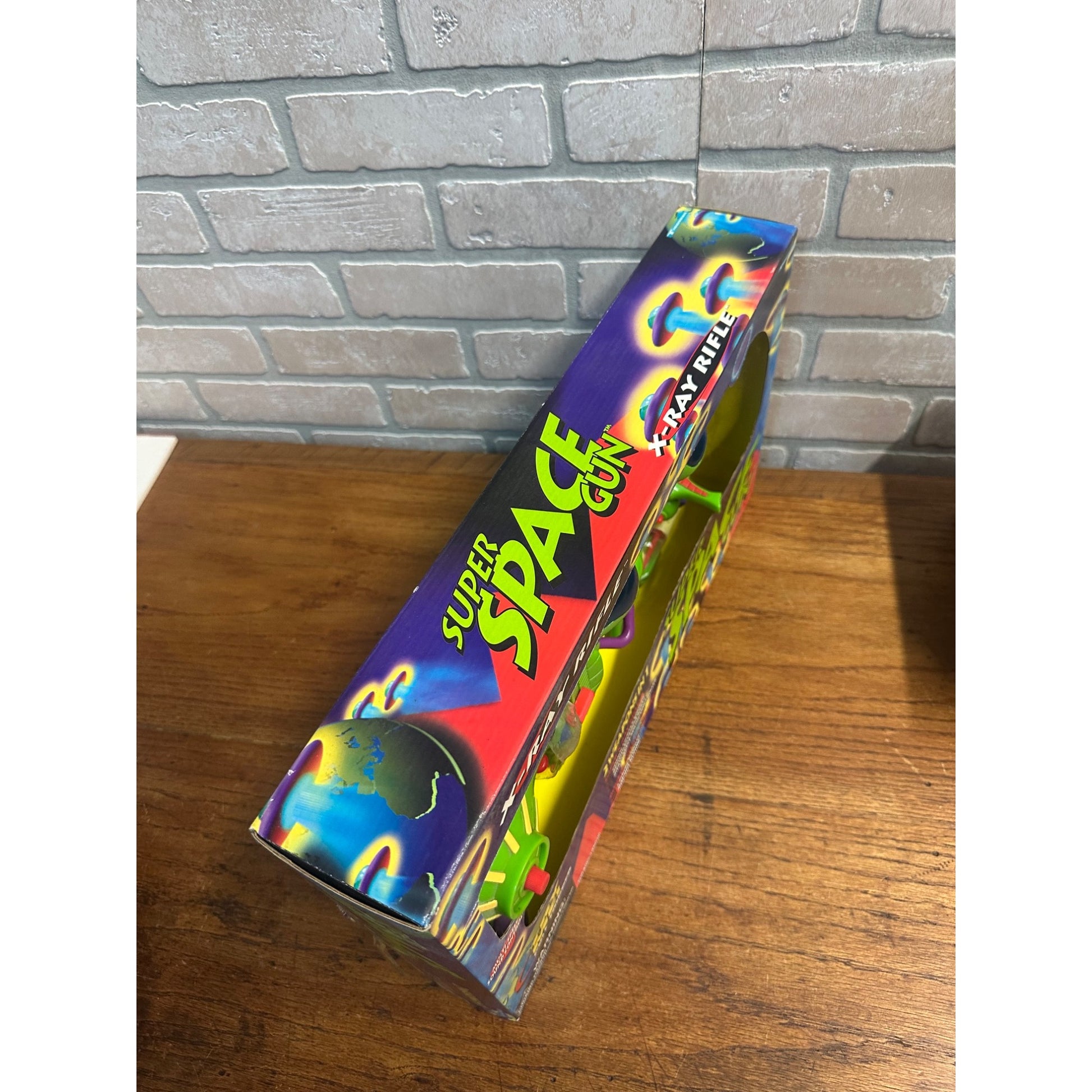 Super Space Ray Gun X-Ray Rifle Raygun BlasterTrendmasters Toy 1997 NEW