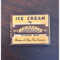 Vintage Bendfelt Ice Cream Milwaukee UNSTRUCK Matchbook Advertising Wis WI