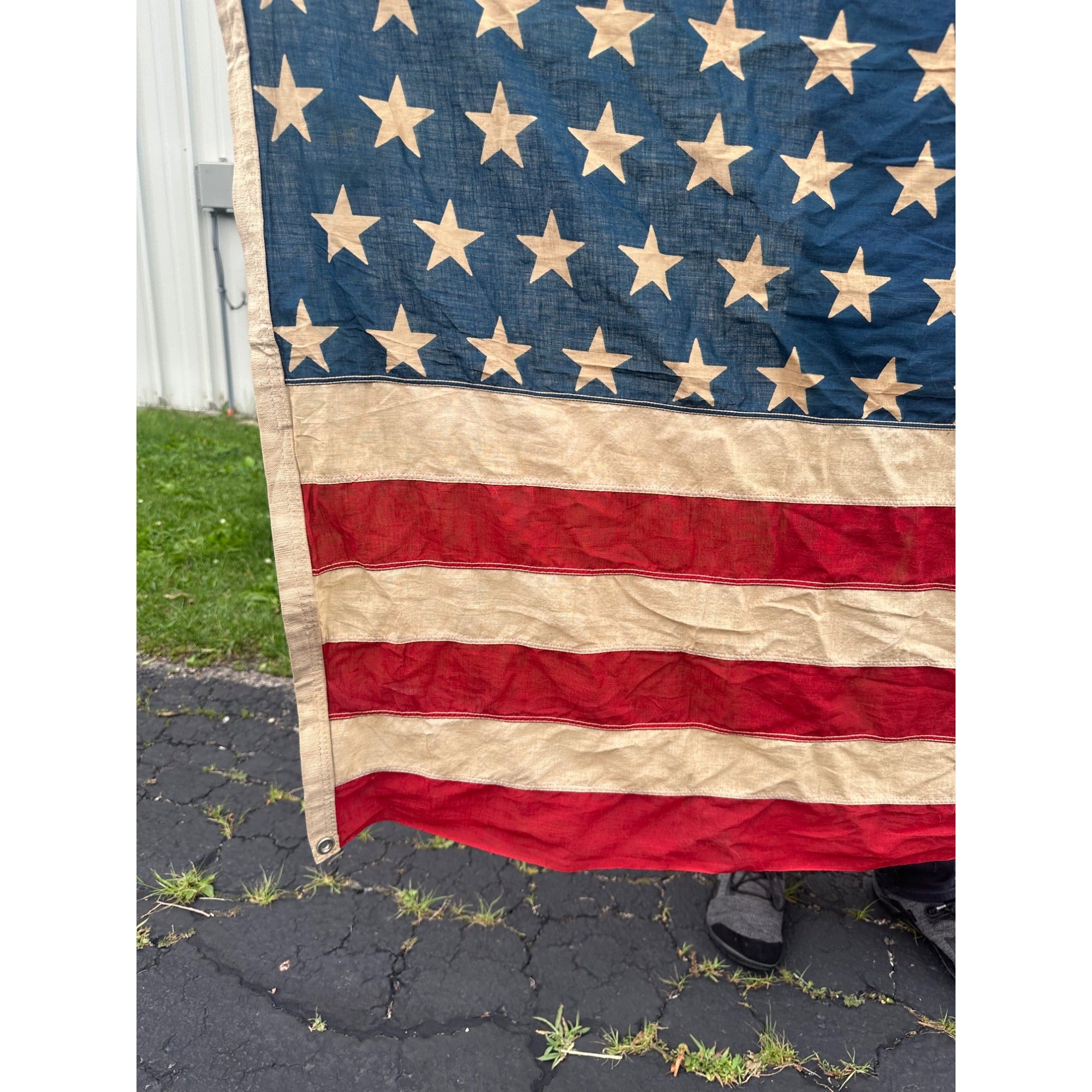 Original 46-Star American Flag (1907-1912) Oklahoma Cloth 55" x 35"