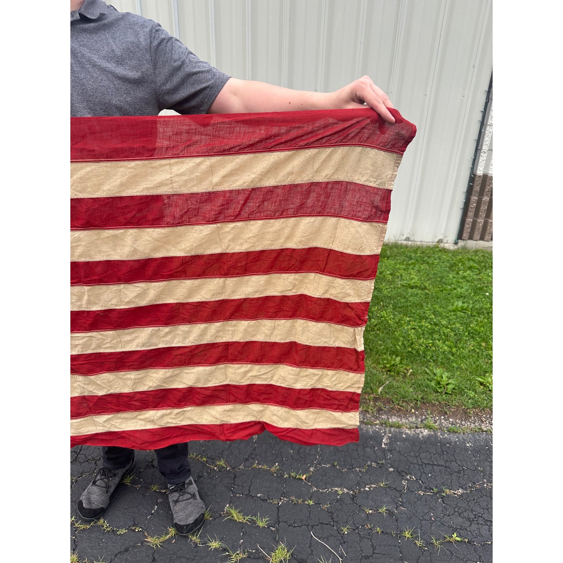 Original 46-Star American Flag (1907-1912) Oklahoma Cloth 55" x 35"