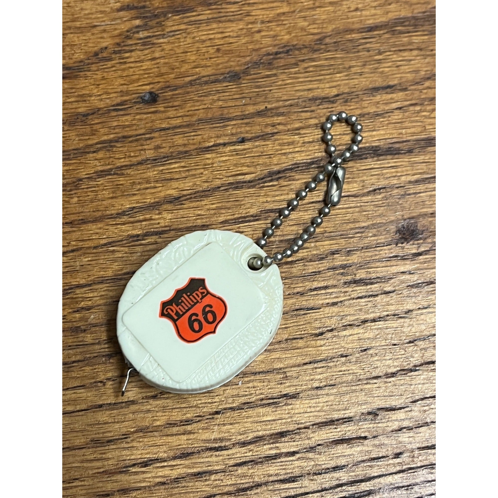 Vintage 1950s Phillips 66 Service Station Franklin Wis Advertising Tape Measure