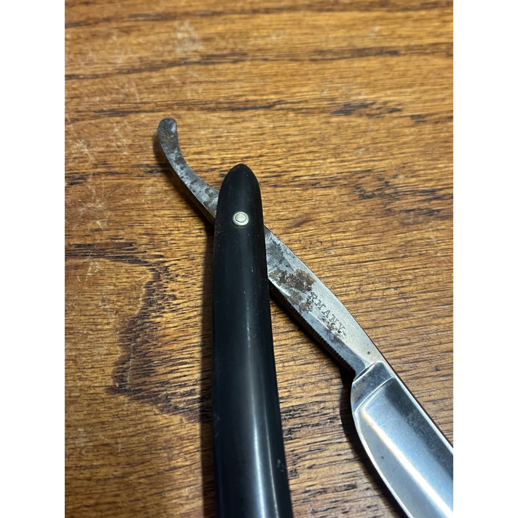 Vintage Antique Straight Razor Washington Cutlery King Of Whiskers Germany
