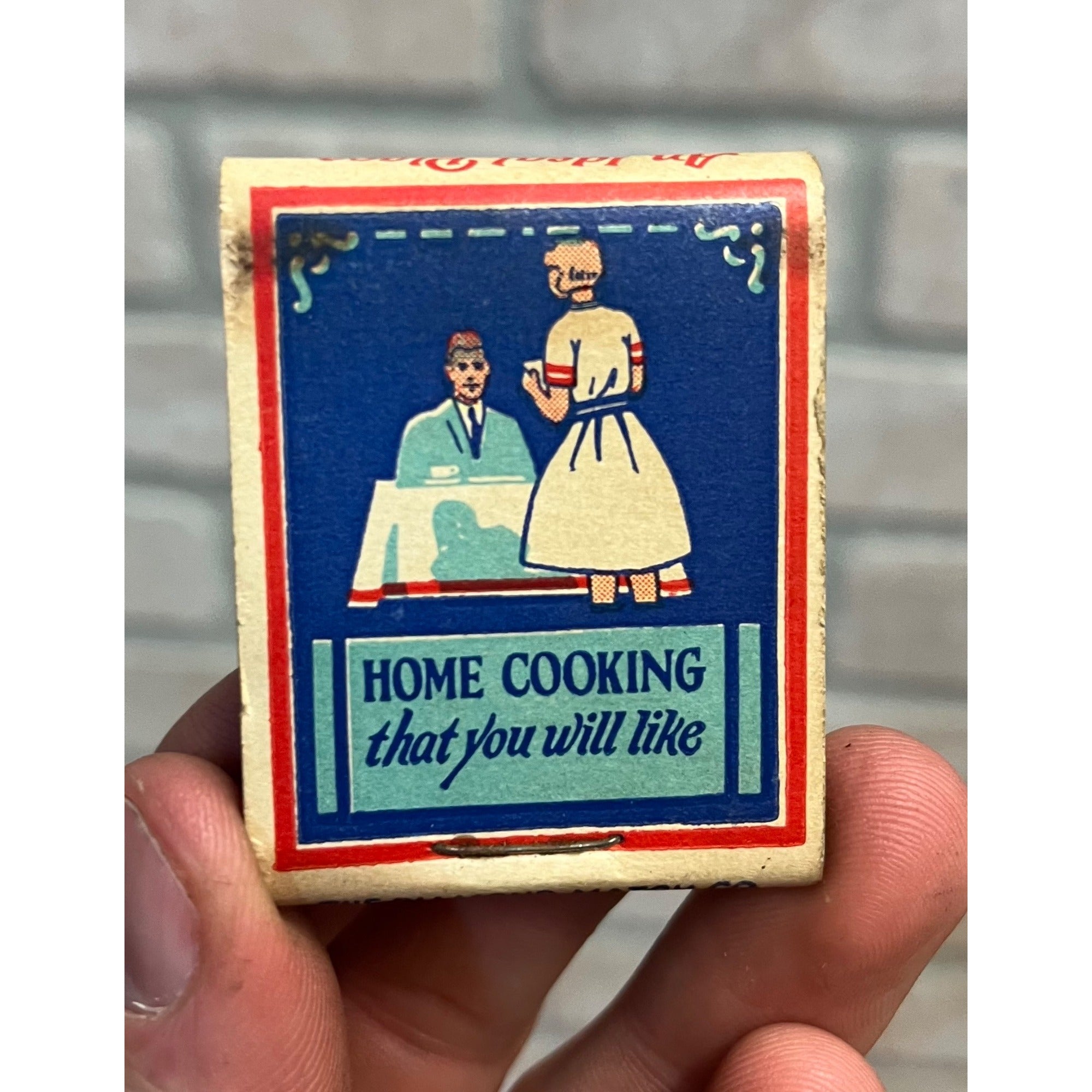 Vintage Peterson's Restaurant - Mukwonago Wisconsin - Advertising FULL Matchbook