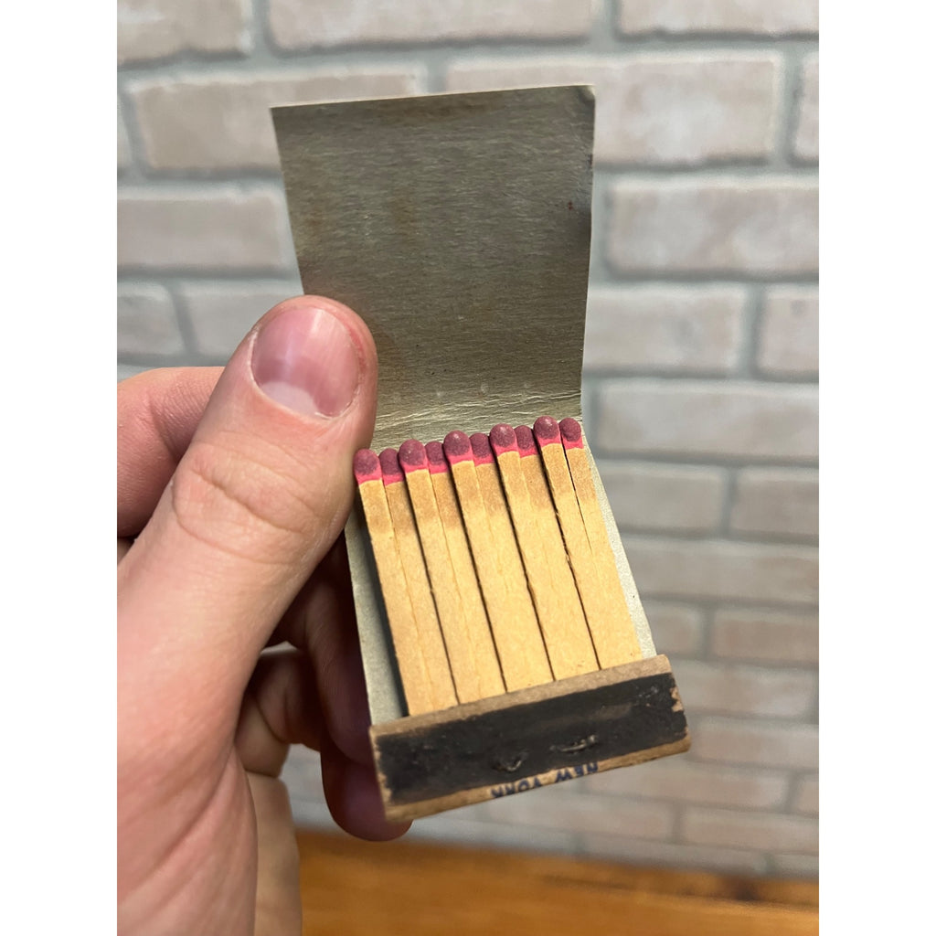 Vintage Peterson's Restaurant - Mukwonago Wisconsin - Advertising FULL Matchbook