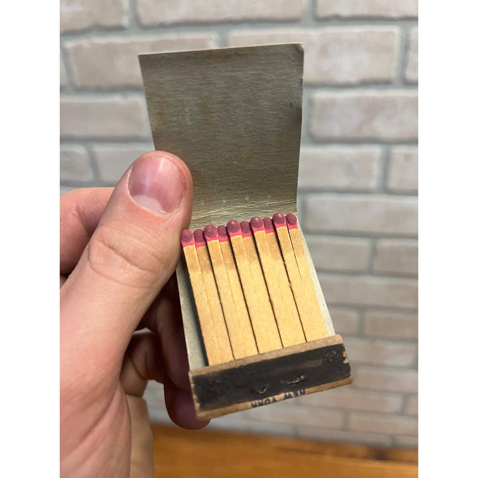 Vintage Peterson's Restaurant - Mukwonago Wisconsin - Advertising FULL Matchbook