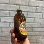 Vintage Strohs Stroh 1970s 7oz Shorty Glass Beer Bottle Stubby