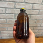 Vintage Strohs Stroh 1970s 7oz Shorty Glass Beer Bottle Stubby
