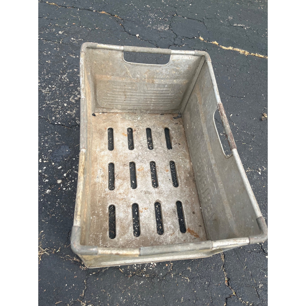 Vintage Verifine Milk Drink Verifine Dairy Adv Milk Bottle Crate Case Box