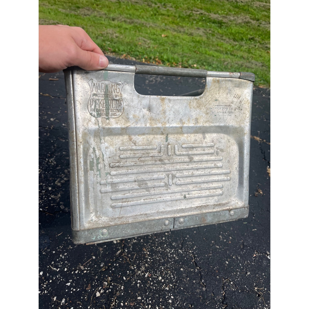 Vintage Verifine Milk Drink Verifine Dairy Adv Milk Bottle Crate Case Box