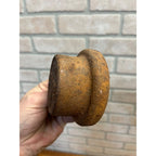 Original Case Tractor Implement Cast Iron Thread-On Cap Grease Dust Cover