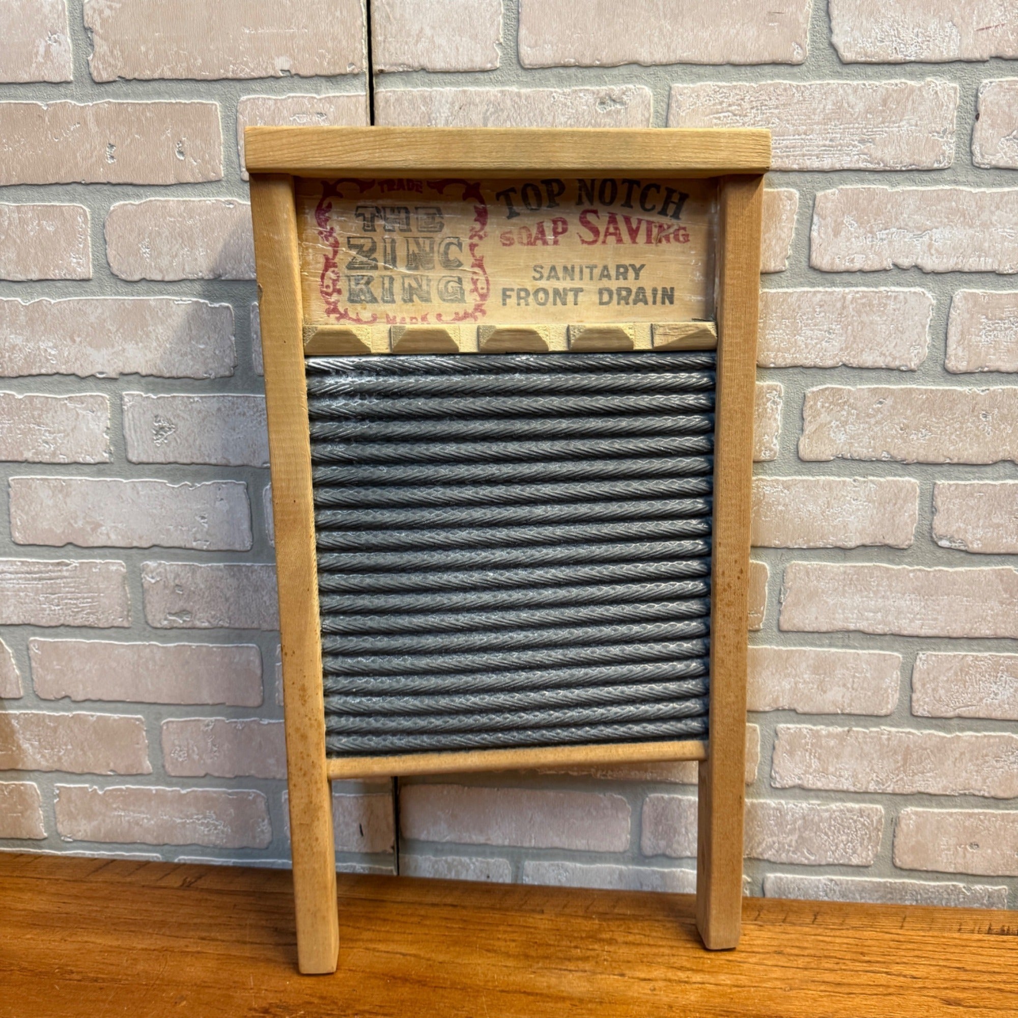 National Washboard Co & The Zinc King No. 701 Great Shape