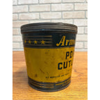 Antique Vintage Armour's Pork Cutlets 5 Pound Can Tin Advertising Chicago