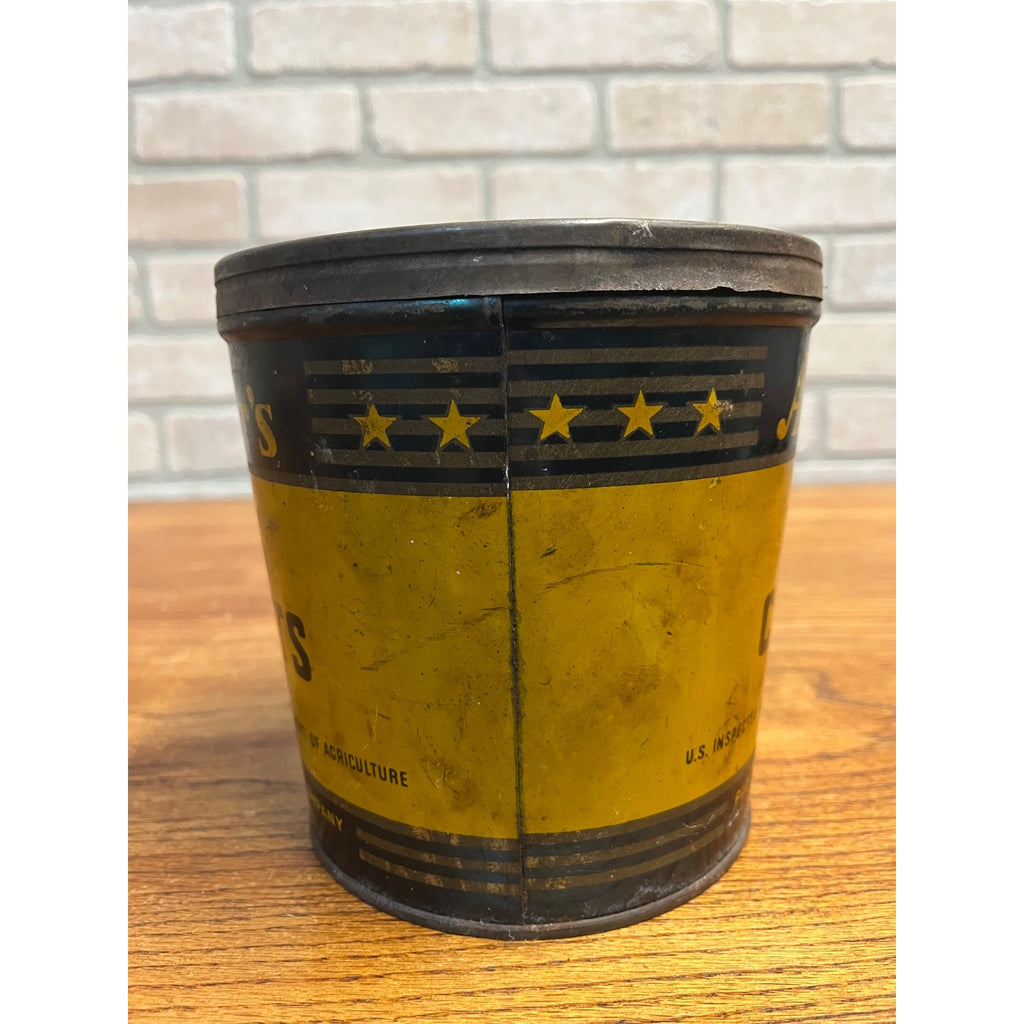 Antique Vintage Armour's Pork Cutlets 5 Pound Can Tin Advertising Chicago