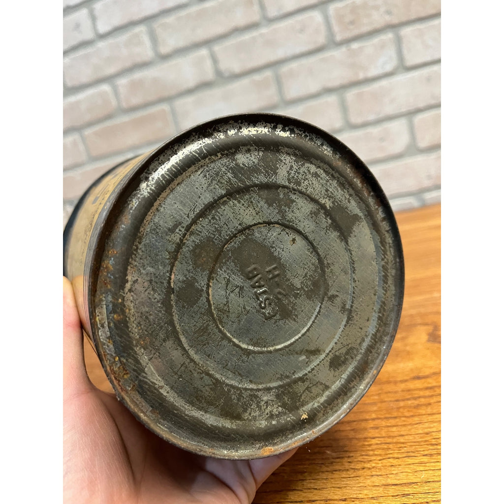 Antique Vintage Armour's Pork Cutlets 5 Pound Can Tin Advertising Chicago