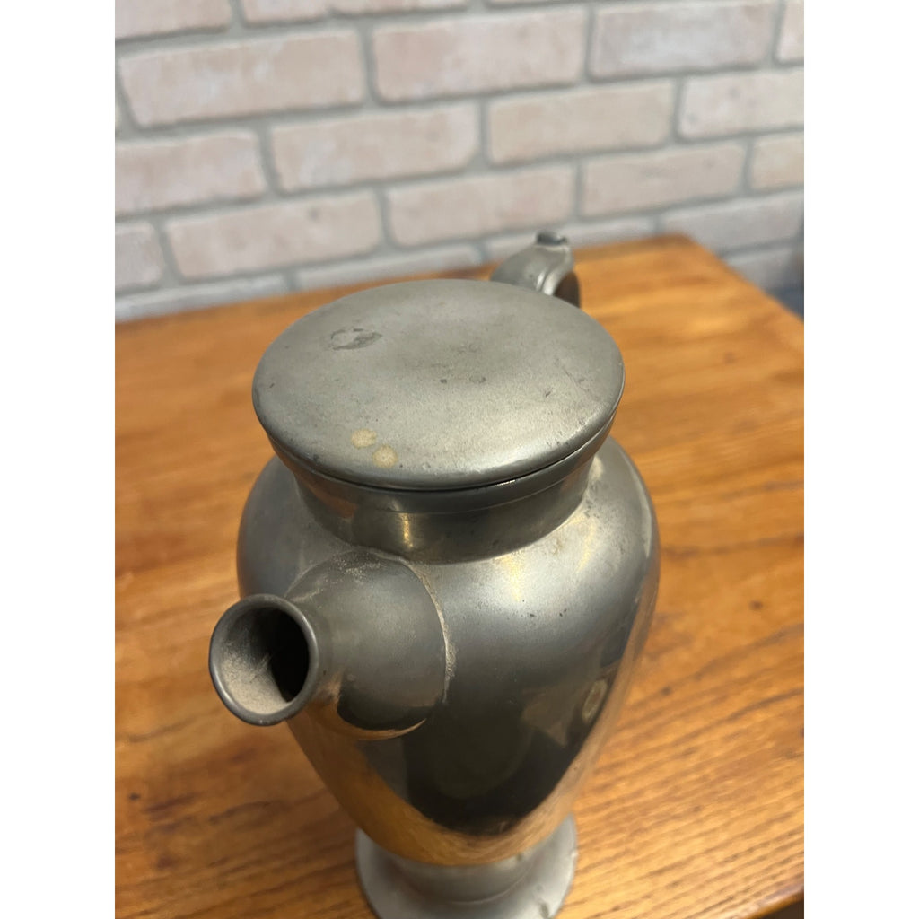 Vintage 10" Silvercraft Pewter Cocktail Shaker Pitcher #2854 Art Deco