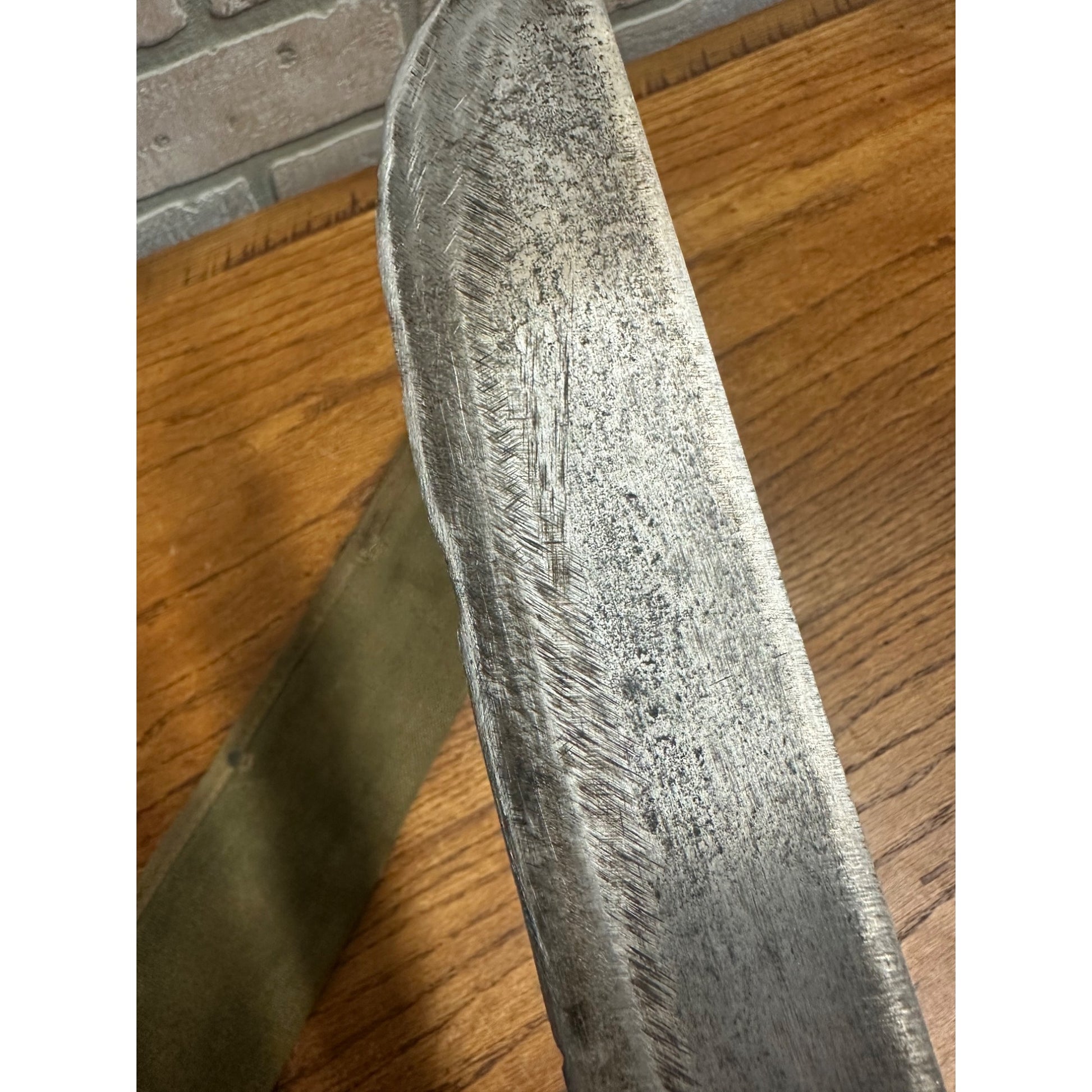 Vintage WWII British Army Machete w/ Canvas Case 1945 WW2 England As-Is