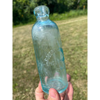 Vintage Robert Schultz Hutchinson Top Glass Bottle Sheboygan, Wisconsin