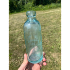 Vintage Robert Schultz Hutchinson Top Glass Bottle Sheboygan, Wisconsin