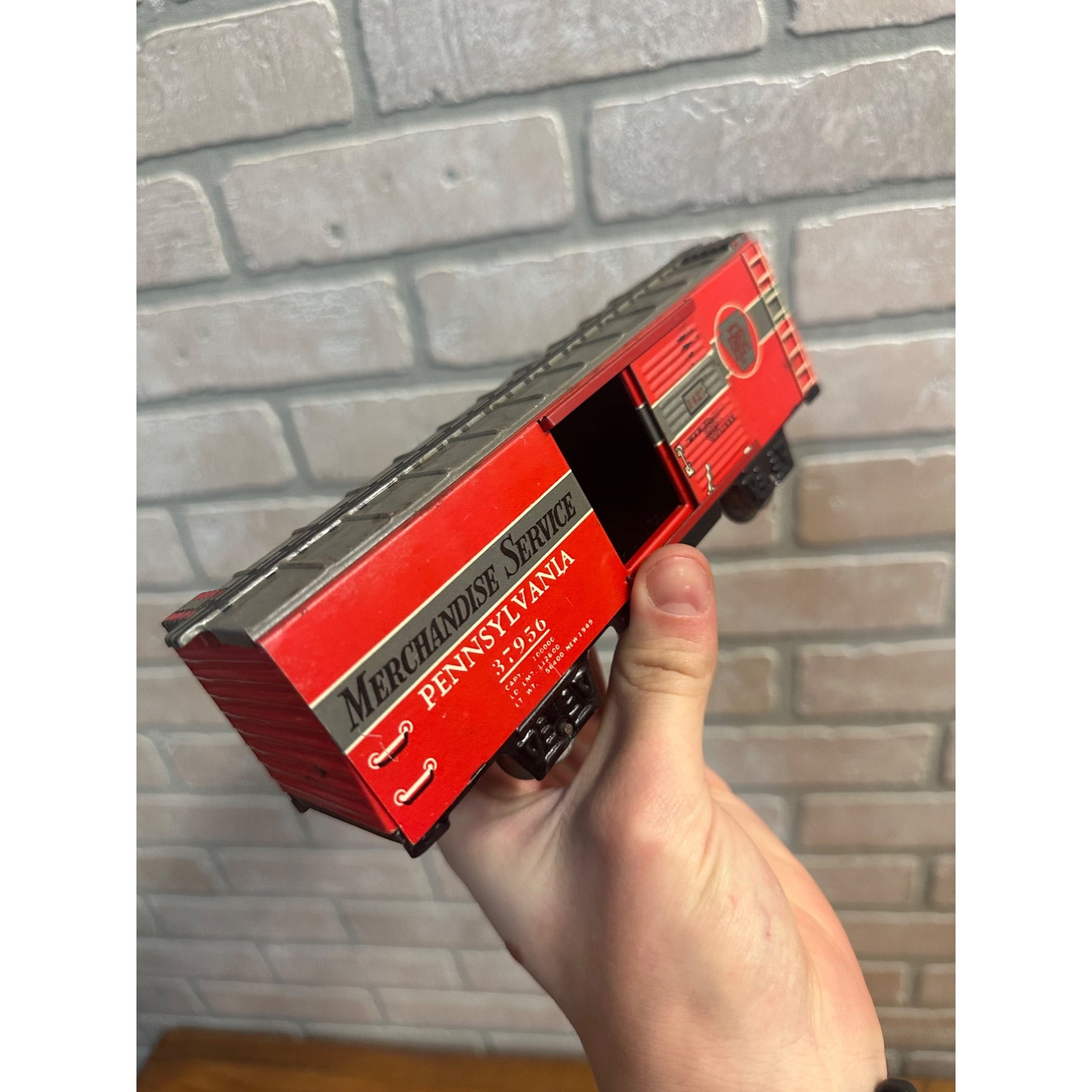 Vintage Marx Toy Streamline Electric Train Set #10500 Nickel Plate Road