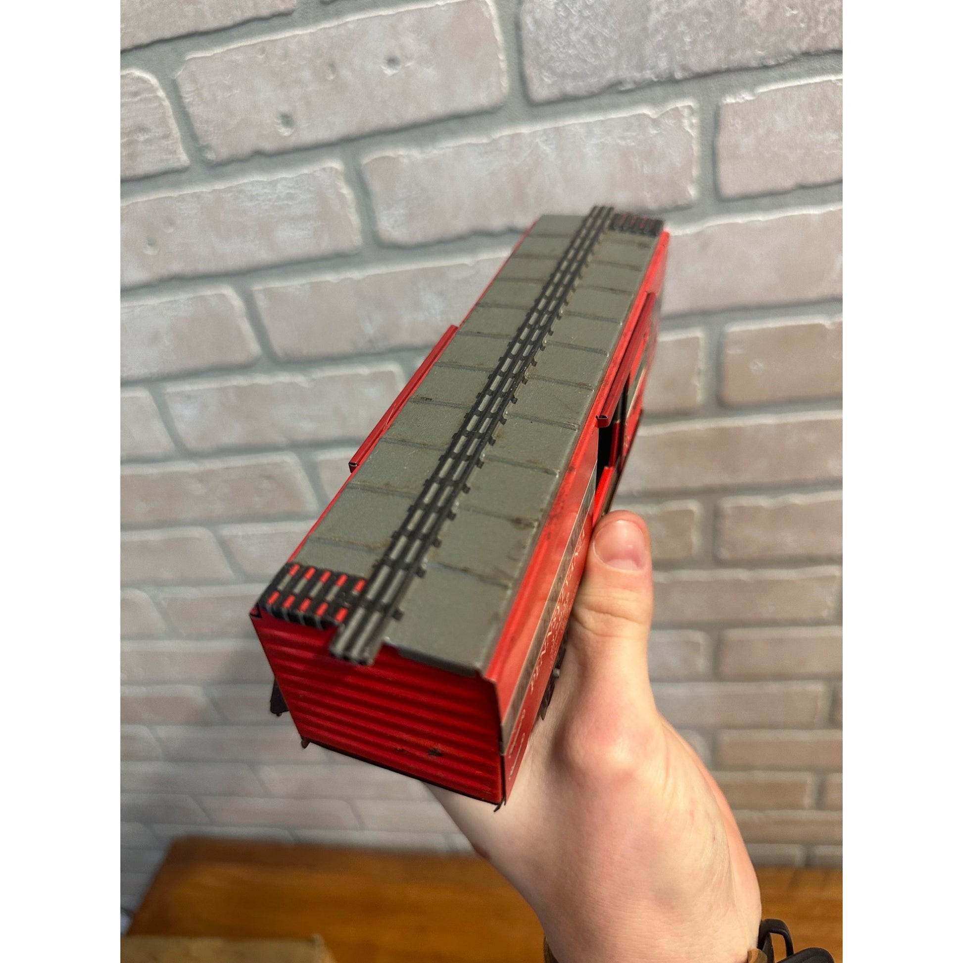 Vintage Marx Toy Streamline Electric Train Set #10500 Nickel Plate Road