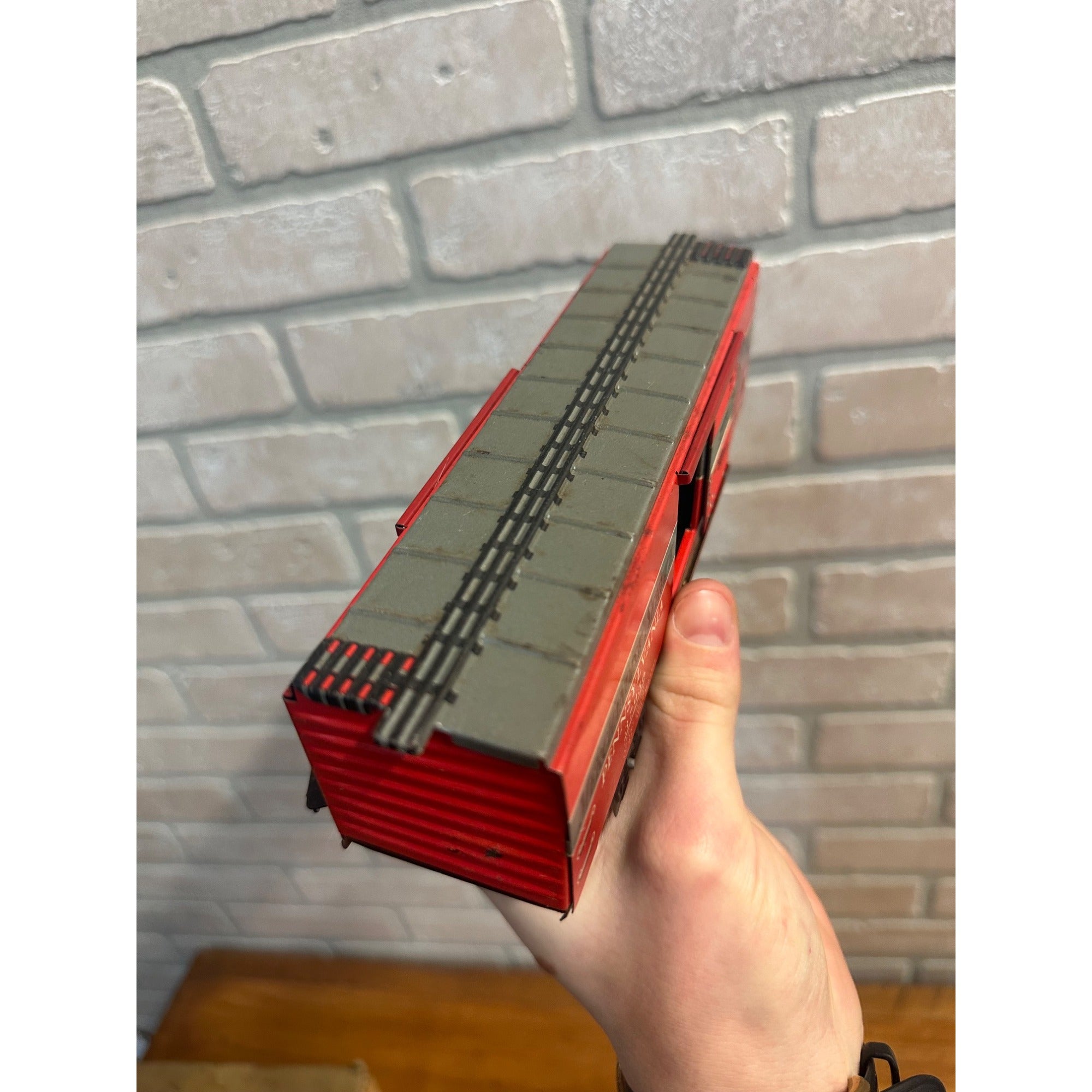 Vintage Marx Toy Streamline Electric Train Set #10500 Nickel Plate Road