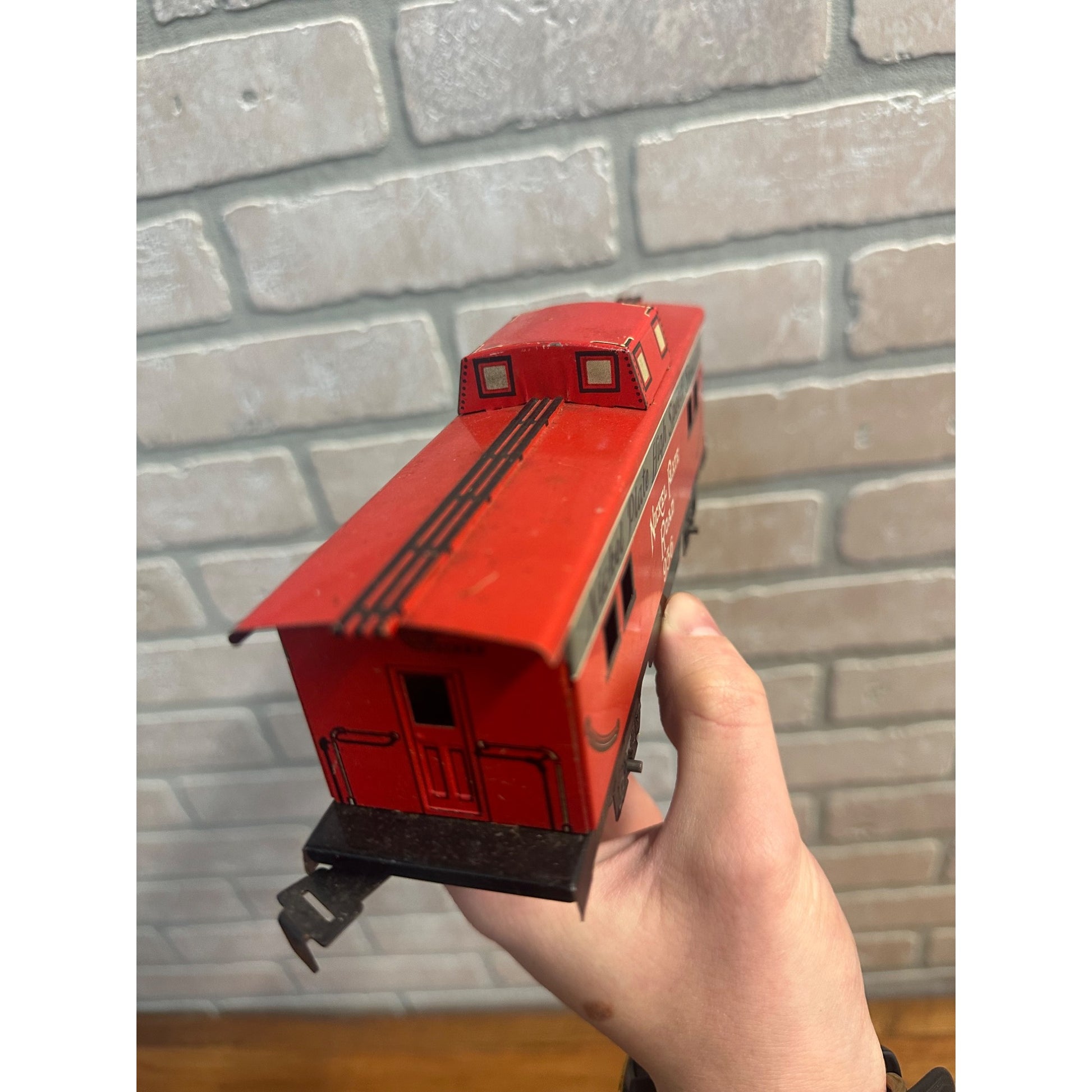 Vintage Marx Toy Streamline Electric Train Set #10500 Nickel Plate Road