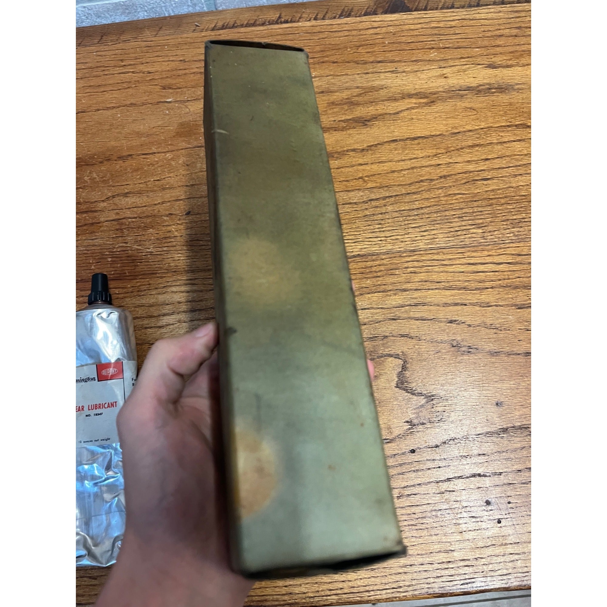 REMINGTON ARMS CO Vintage No 18347 Tool & Chainsaw GEAR LUBRICANT in Box