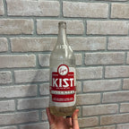 Kist Soda Bottle New London WI Clear 32 Oz Quart VTG Red Label Citrus Products Co