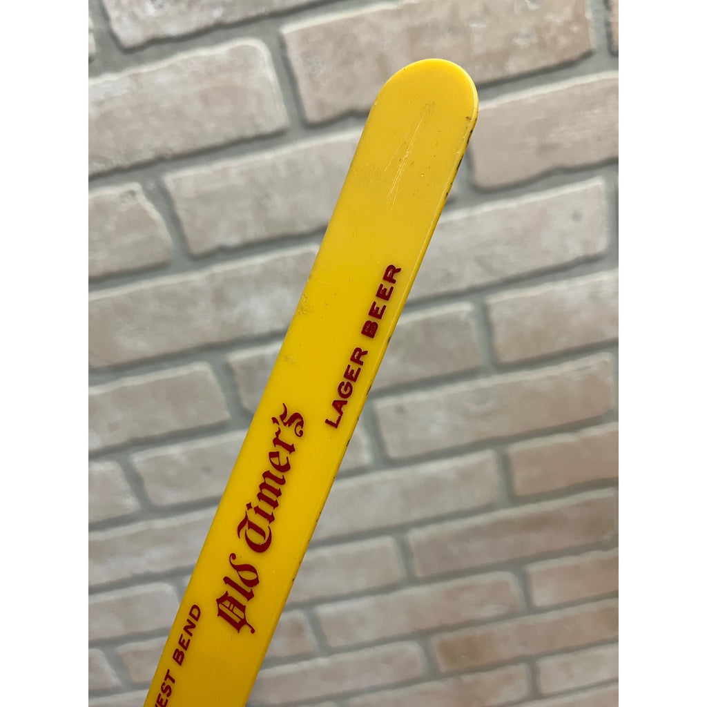 Vintage 1930's Old Timer's Lager Beer Foam Scraper West Bend Lithia WI