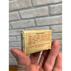 Vintage 1930s Wisconsin Pharmacal Co. Laxative Pharmacy Medicine Box w/ Contents