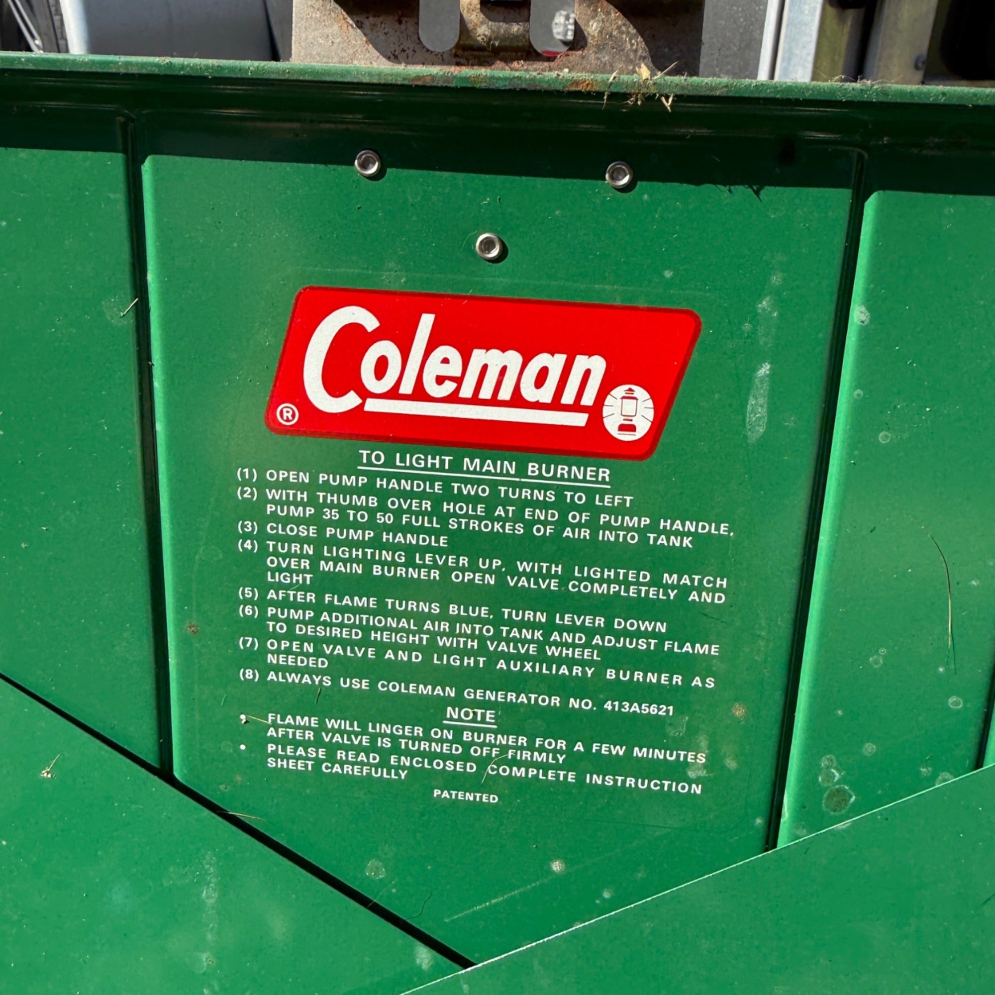 Estate Liquidation Special - Coleman Camp Stove